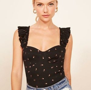 🌷 Reformation Elena Top In Coco